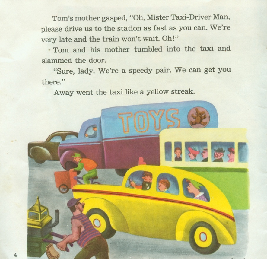 The Taxi That Hurried (06),绘本,绘本故事,绘本阅读,故事书,童书,图画书,课外阅读